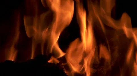 Timelapse Fire Burn II Stock Footage 934498