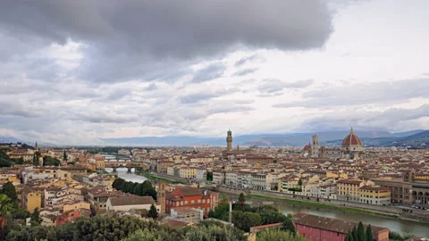 Timelapse of Florence old town Stock Footage 146517391