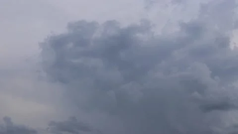 Timelapse: fluffy clouds floating the sky Stock Footage 147497224