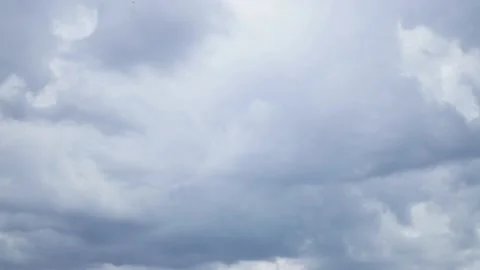 Timelapse: fluffy clouds floating the sky Stock Footage 147497260