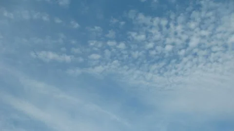 Timelapse Fluffy Clouds Stock-Footage 18198998
