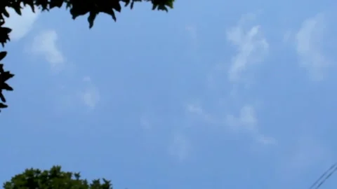 Timelapse fluffy clouds Stock Footage 235513762