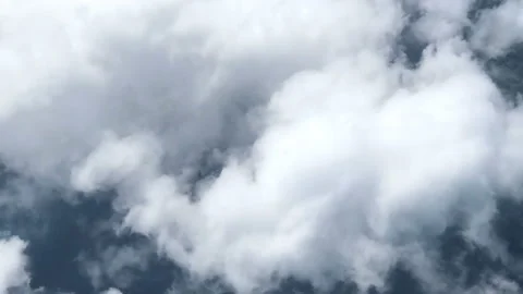 Timelapse of the flying over clouds Vídeos de archivo 86407296