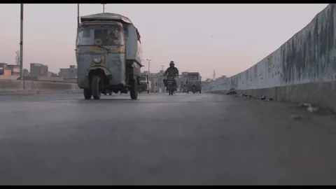 Timelapse of Flyover Video stock 101511641