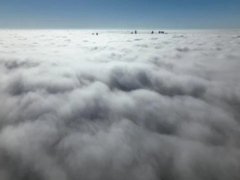 Timelapse of fog passing Stock Footage 187722273
