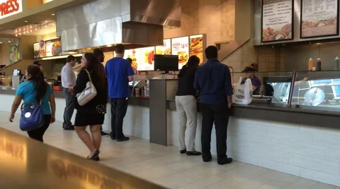 Timelapse of a food line Stock Footage 39972842