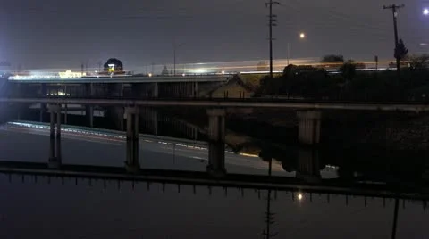 Timelapse freeway traffic 스톡 동영상 11549663