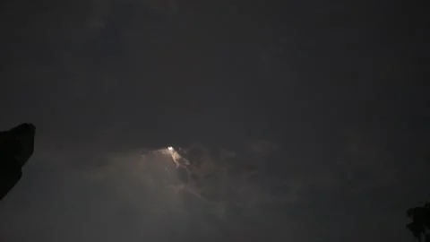 Timelapse fullmoon dark night cloudy Video stock 284913920