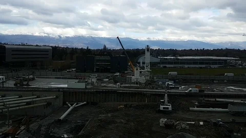 Timelapse Geneve Video stock 82003113