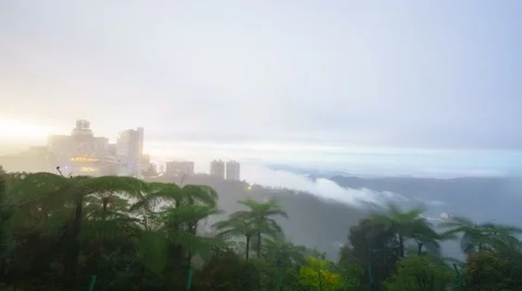 Timelapse at genting highland. Stock Footage 55838301