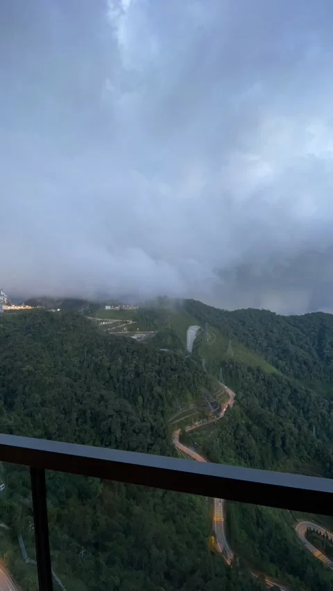 Timelapse Genting Highlands Видео 332370461
