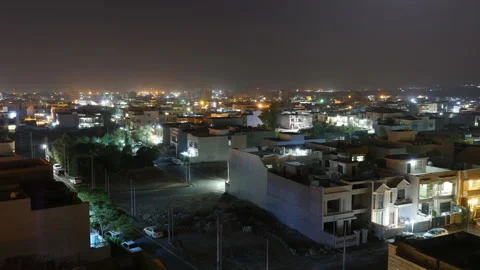 Timelapse getting daylight in Iraq, HD Stock Footage 157858131