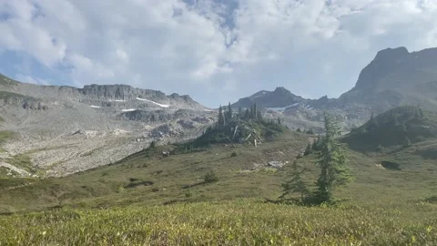 Timelapse: Glacier Peak Wilderness, Pacific Crest Trail Washington Stock Footage 221581610