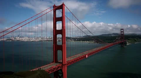 Timelapse Golden Gate Bridge 스톡 동영상 11562726