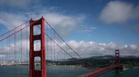Timelapse Golden Gate Bridge 스톡 동영상 11563203
