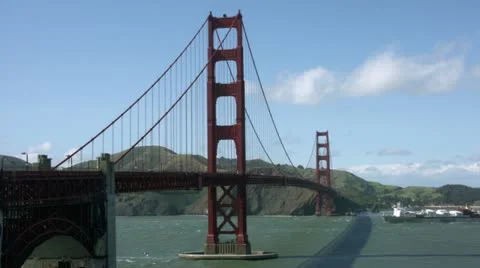 Timelapse Golden Gate Bridge 스톡 동영상 11563633