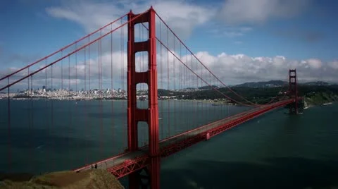 Timelapse Golden Gate Bridge Vídeos de archivo 11609126