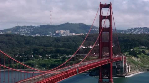 Timelapse Golden Gate Bridge Video stock 11609133