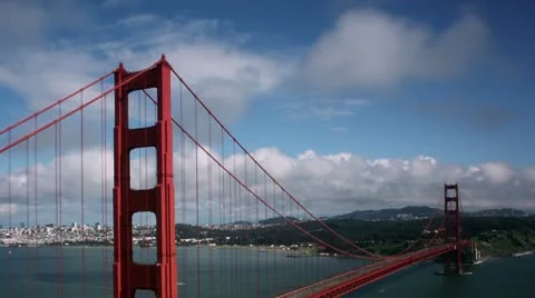 Timelapse Golden Gate Bridge 스톡 동영상 11609446