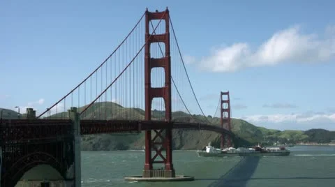 Timelapse Golden Gate Bridge 動画素材 11609709