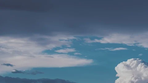 Timelapse graphic clouds Stock Footage 85656293