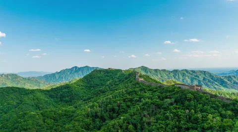 Timelapse of Great Wall of China Video stock 66549766