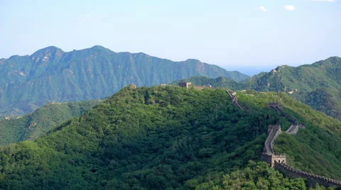Timelapse of Great Wall Stock Footage 65034921