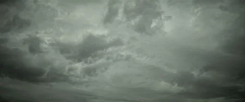 Timelapse of grey clouds anamorphic Stock Footage 242801333