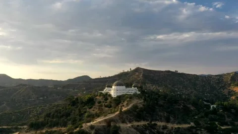 Timelapse Griffith Observatory Hiking Trails Los Angeles California Vídeo Stock 263781105