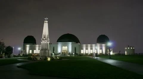 Timelapse Griffith Park Observatory 스톡 동영상 11603464