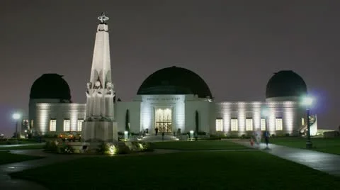 Timelapse Griffith Park Observatory 스톡 동영상 11603730