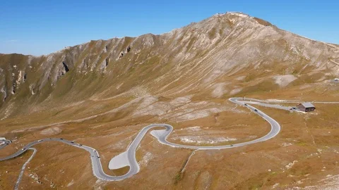 Timelapse of Grossglockner road, Austria Stock Footage 95777060