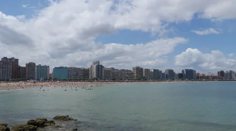 Timelapse in Gyon Spain 動画素材 63144691