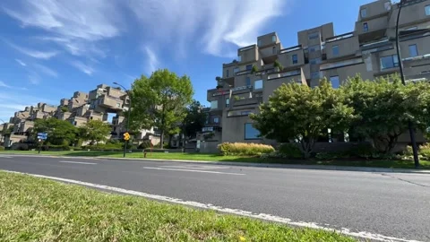Timelapse of Habitat 67 Stock Footage 329575177