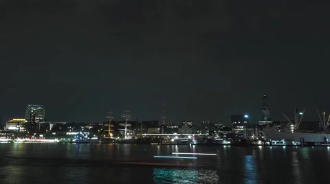 Timelapse, Hamburg, Harbor 스톡 동영상 42157242