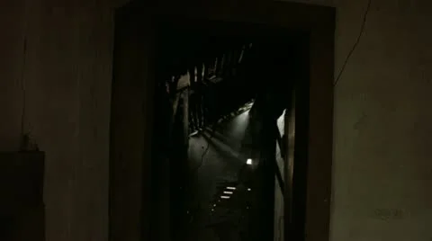 Timelapse haunted house Vídeo Stock 11560586