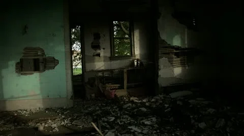 Timelapse haunted house 스톡 동영상 11607992