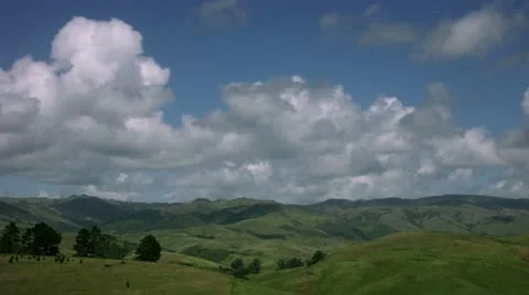 Timelapse Hearst Castle landscape Stock-Footage 11558020