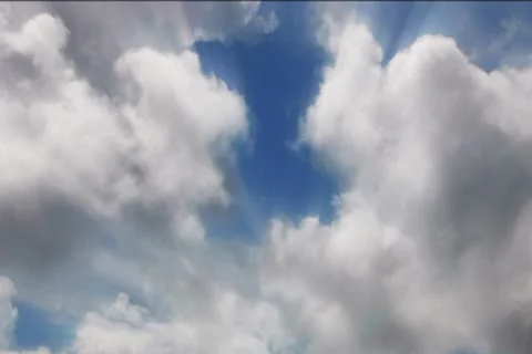 Timelapse Heavenly Sky Clouds 108 SD wide Vídeos de archivo 8950532