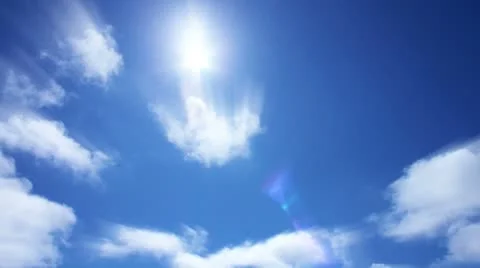 Timelapse Heavenly Sky Clouds 59 Loop Vídeos de archivo 8950039