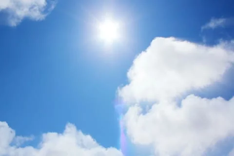 Timelapse Heavenly Sky Clouds 62 Loop SD wide Vídeos de archivo 8950548