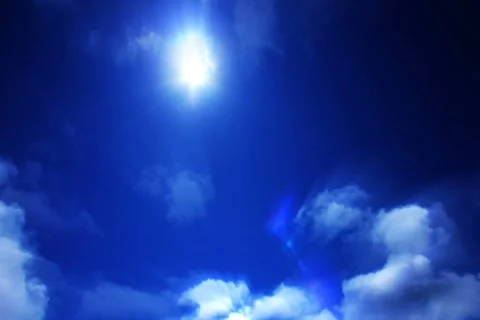 Timelapse Heavenly Sky Clouds 65 Loop SD wide Vídeos de archivo 8950503