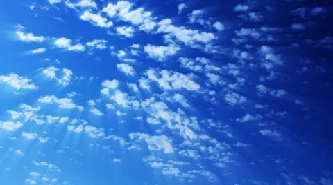 Timelapse Heavenly Sky Clouds 73 Stock Footage
