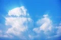 Timelapse Heavenly Sky Clouds 83 Loop SD wide Footage