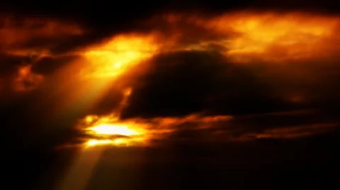 Timelapse Heavenly Sunset 06 Loop WEB Vídeos de archivo 4885075