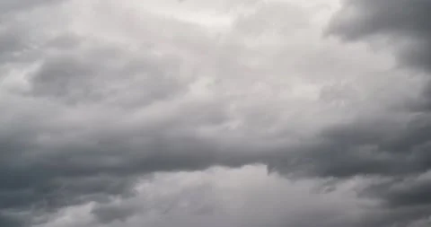Timelapse of heavy cloud. Thunderstorm clouds. Stock Footage 155163434