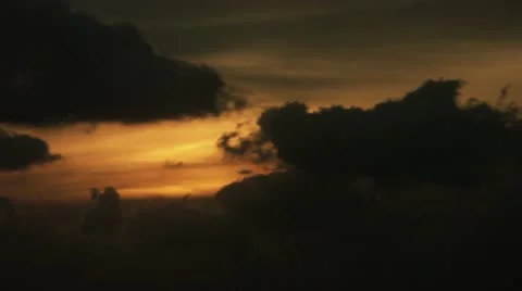 Timelapse heavy clouds Video stock 11598012