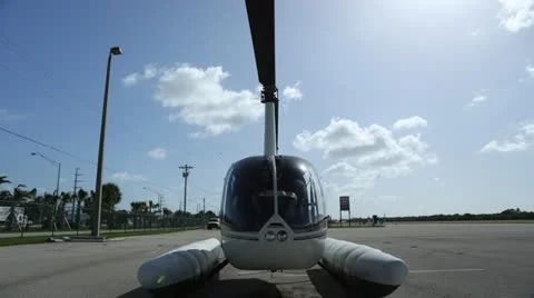 Timelapse Of Helicopter Stock Footage 27136800