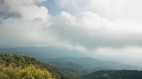 Timelapse on the highest peak of Thailand 動画素材 241238456
