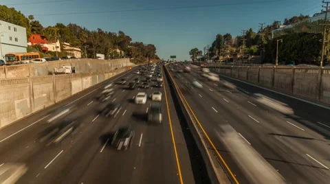 TimeLapse Highway 3 Stock Footage 49801632